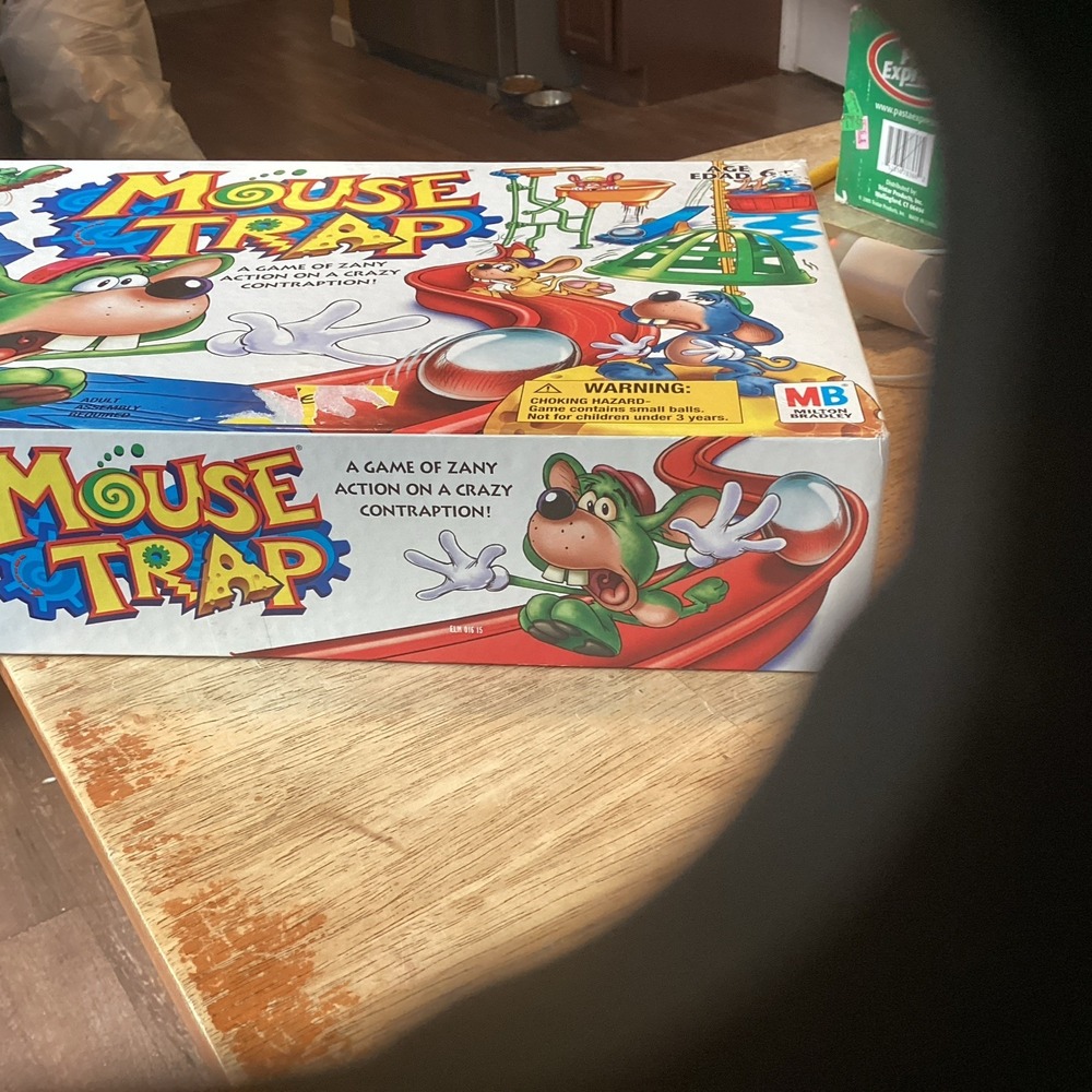 Milton Bradley Mouse Trap Board Game 2005 Complete 3D Dexterity Game 46575